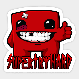 SuperTryHard Sticker